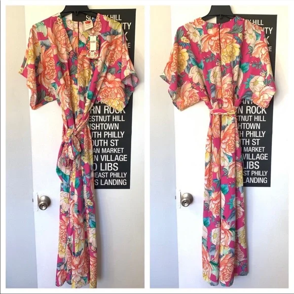 COPY - FARM Rio Anthropologie Floral Jumpsuit - Picture 2 of 4